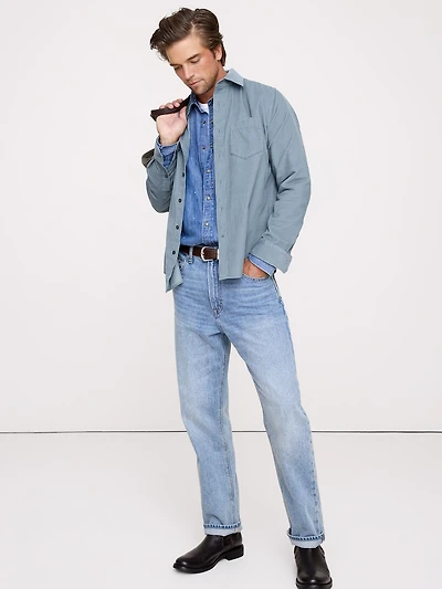 Standard-Fit Corduroy Shirt