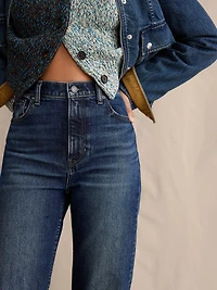 High-Rise 90S Straight Jean
