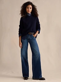 The Icon Classic Wide-Leg Jean