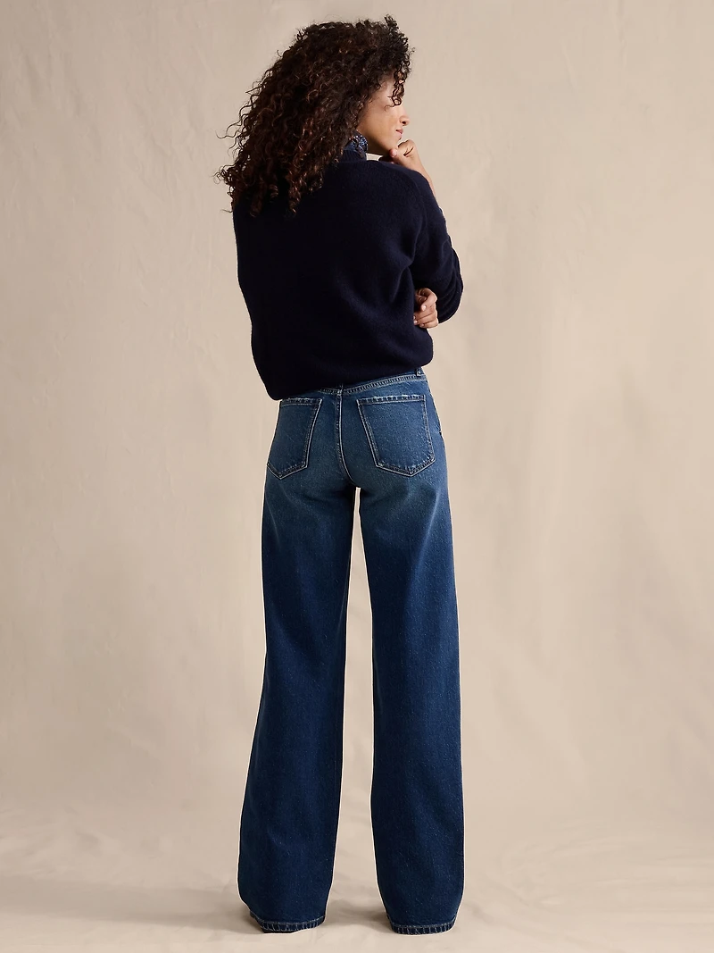 The Icon Classic Wide-Leg Jean