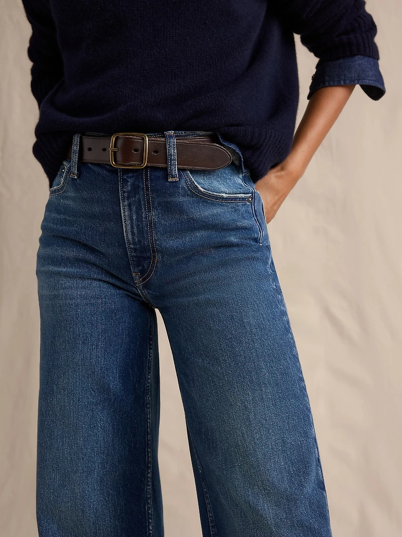 The Icon Classic Wide-Leg Jean