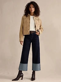 High-Rise Stovepipe Straight Leg Jean