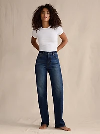 High-Rise 90S Straight Jean