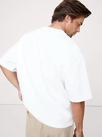 BOXY HEAVYWEIGHT COTTON T-SHIRT
