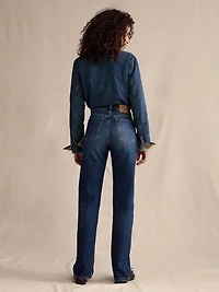 High-Rise 90S Straight Jean