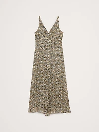 Pintuck Maxi Dress