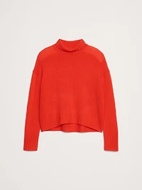 Oversized Cashmere Turtleneck Sweater