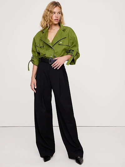 Asymmetrical Utility Shirt