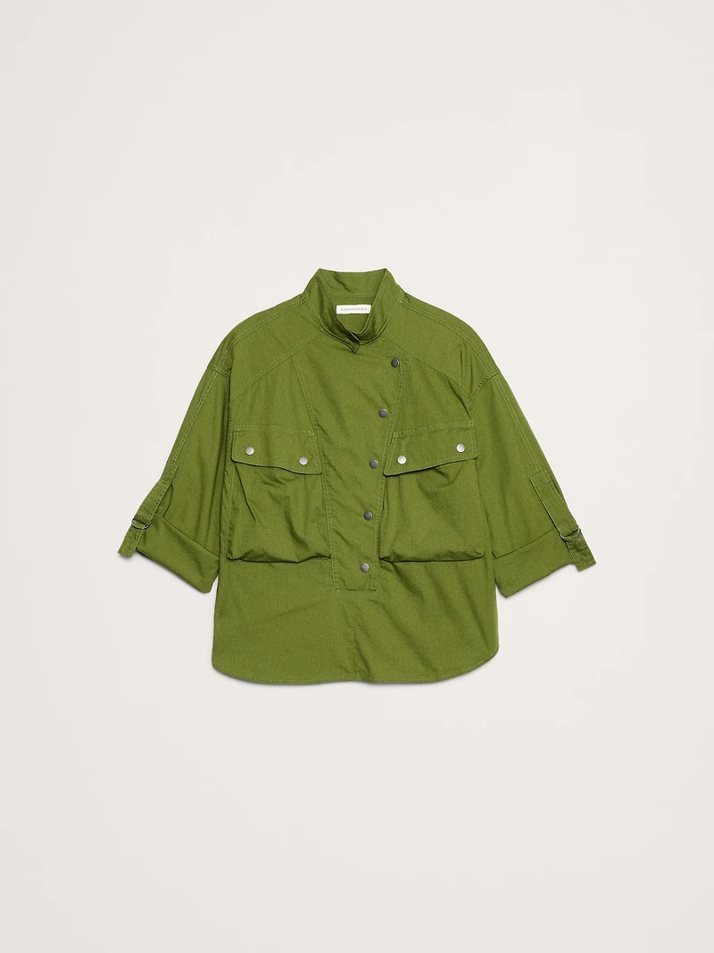 Asymmetrical Utility Shirt