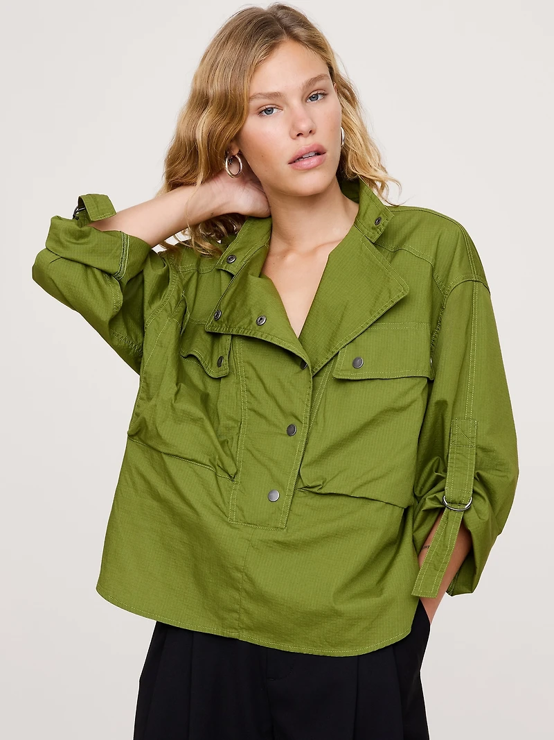 Asymmetrical Utility Shirt