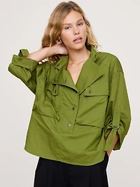 Asymmetrical Utility Shirt
