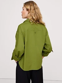 Asymmetrical Utility Shirt