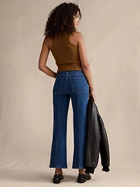 HIGH-RISE BOOTCUT CROP JEAN