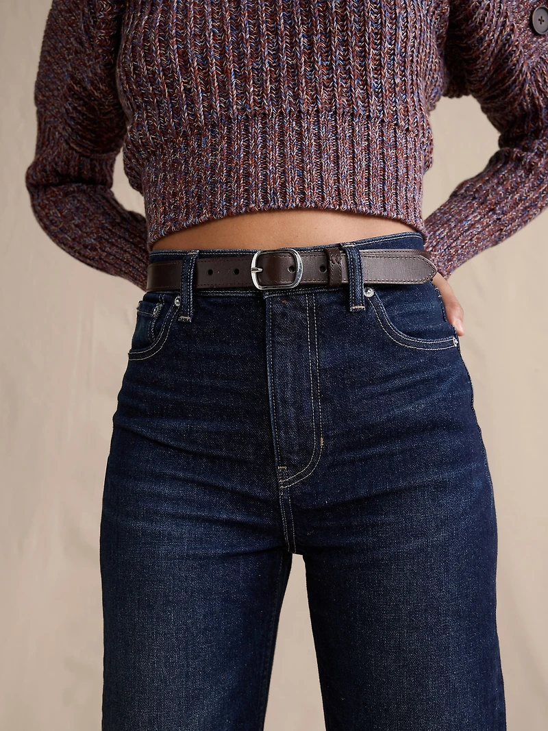 High-Rise 90S Straight Jean