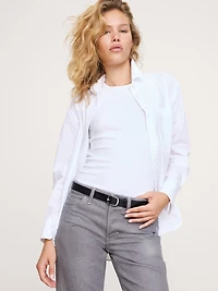 Flora Leather Belt