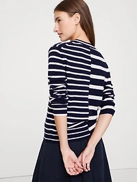 Lightweight Cashmere Crew-Neck Sweater