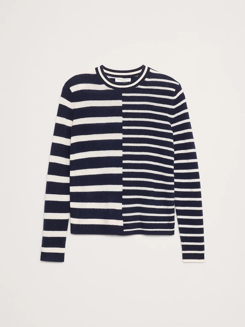 Lightweight Cashmere Crew-Neck Sweater