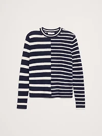 Lightweight Cashmere Crew-Neck Sweater