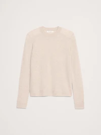 Lightweight Cashmere Crew-Neck Sweater