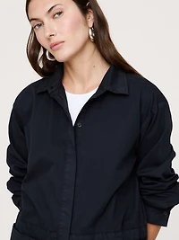 COTTON TWILL UTILITY TUNIC