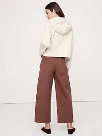 Mid-Rise Relaxed Painter Pull-On Pant