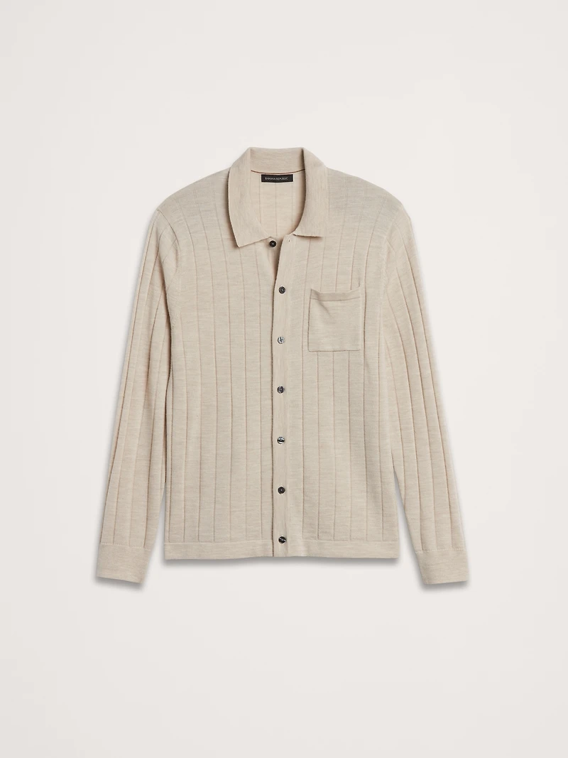 Merino Sweater Polo