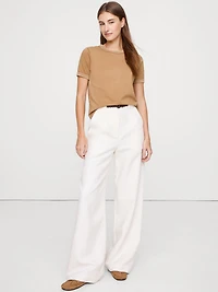 Slim Vintage Cotton Crew-Neck T-Shirt