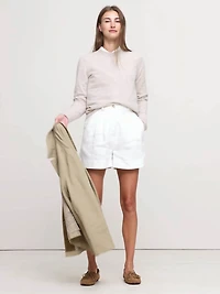 Lightweight Cashmere Crew-Neck Sweater