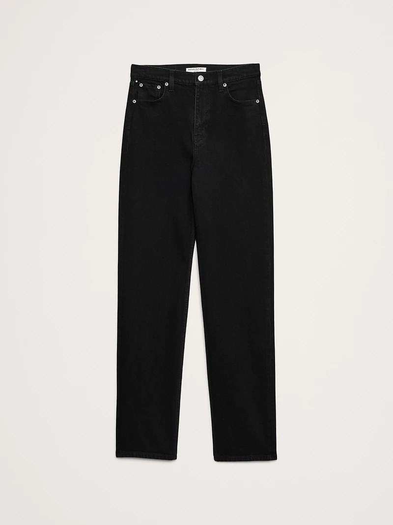 High-Rise 90S Straight Jean