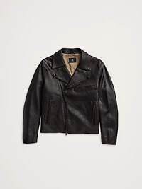 Leather Moto Jacket