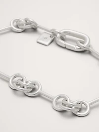 Double Ring Chain Bracelet