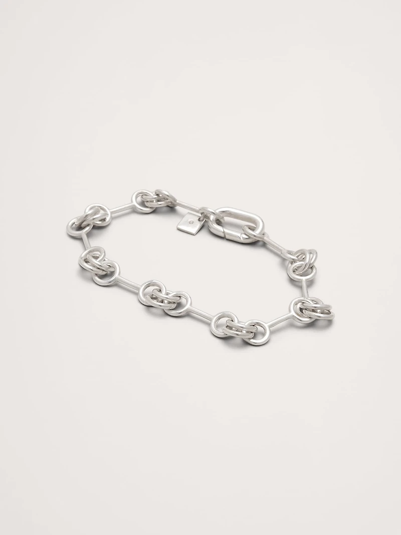Double Ring Chain Bracelet