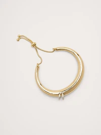 Pierced Cuff Slider Bracelet