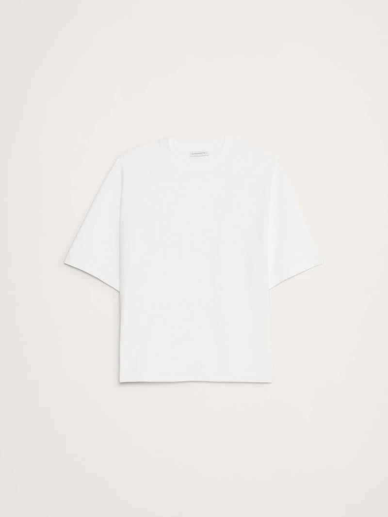 BOXY HEAVYWEIGHT COTTON T-SHIRT