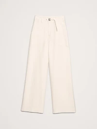 HIGH-RISE WIDE-LEG STUDIO PANT