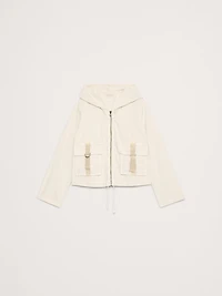 HOODED UTILITY JACKET
