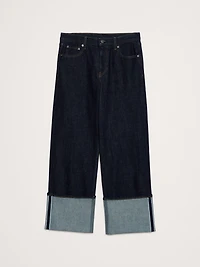 High-Rise Stovepipe Straight Leg Jean