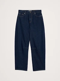 MID-RISE BARREL ANKLE JEAN