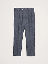 ITALIAN COTTON-WOOL TWEED SUIT PANT