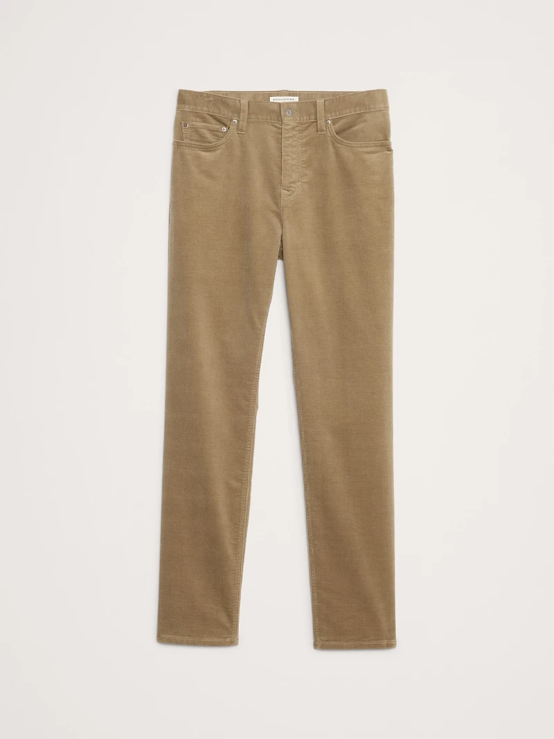Slim Stretch-Corduroy Traveler Pant
