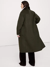 Reversible Double-Faced Top Coat