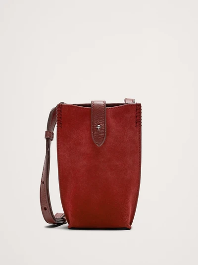 Italian Leather Crossbody Pouch