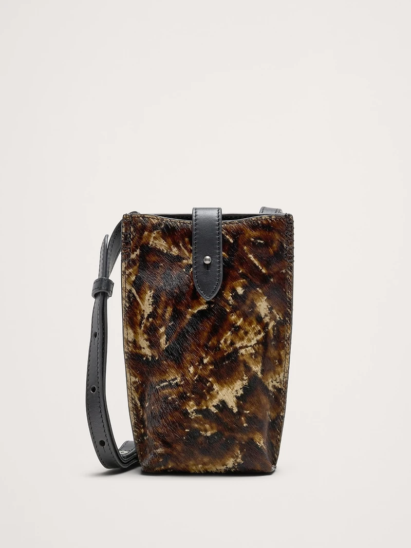 Italian Leather Crossbody Pouch