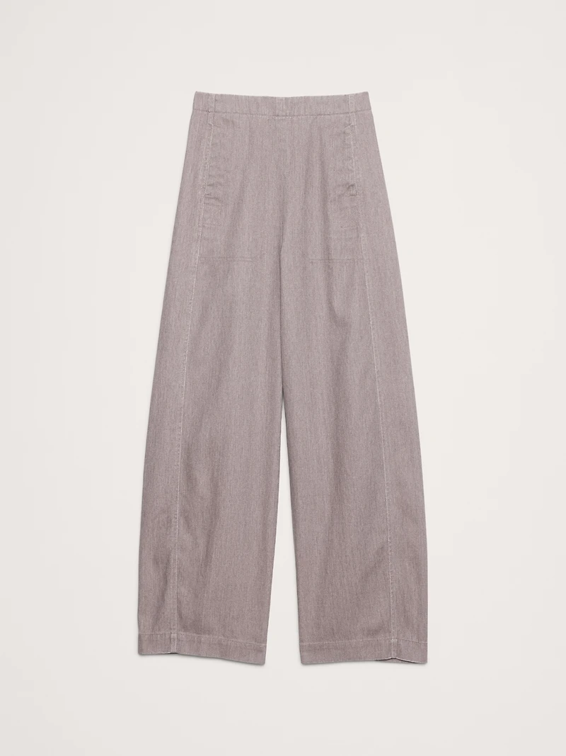 High-Rise Utility Barrel Pant