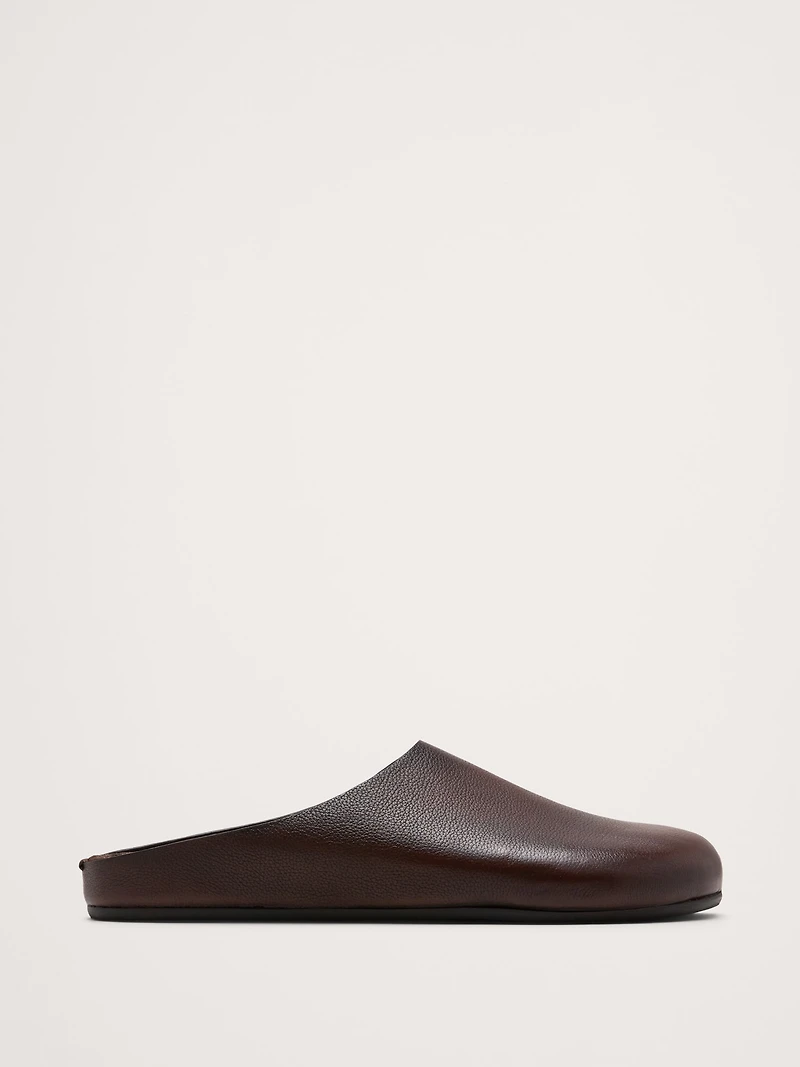 LEATHER CLOG