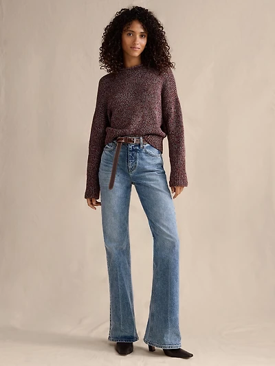 HIGH-RISE BOOTCUT JEAN