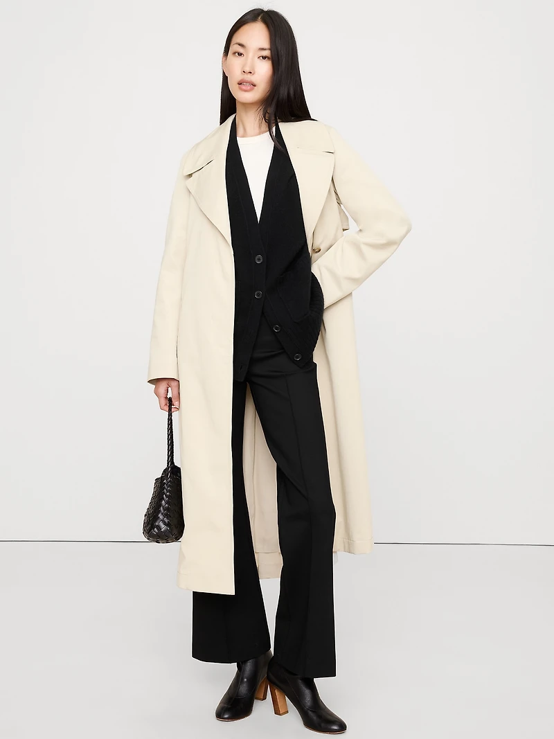Oversized Boyfriend Cashmere Cardigan