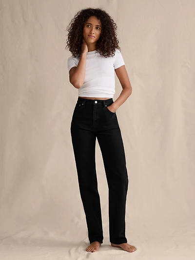 HIGH-RISE 90S STRAIGHT JEAN