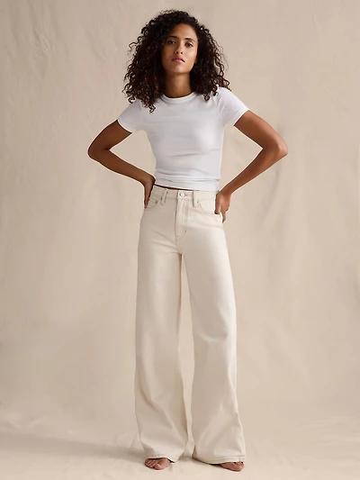 The Icon Classic Wide-Leg Jean