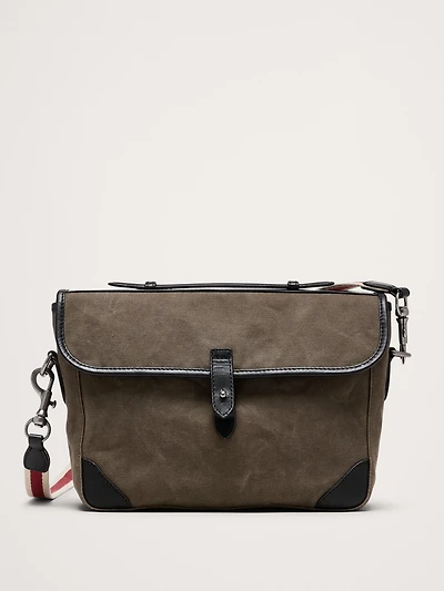 Canvas & Leather Camera Bag